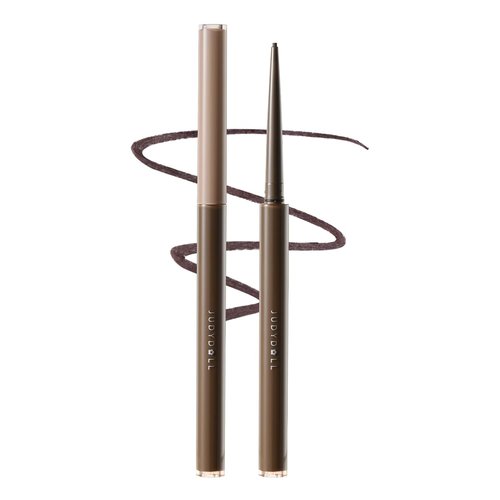 JUDYDOLL Ultrafine Eyeliner Gel Pencil - Smudge-Proof & Water-Resistant, Smooth Glide Formula | 01 Black Brown
