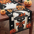 Halloween Pumpkin Ghost Table Runner 13x72 Inches | Spooky Fall Decor - Variation of THIS Listing