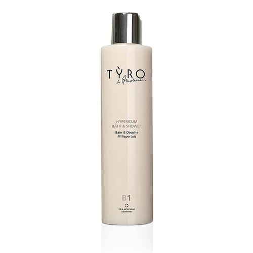 TYRO Hypericum Bath And Shower Gel - Luxurious St. John's Wort Infused Cleanser - 8.45 Oz for All Skin Types