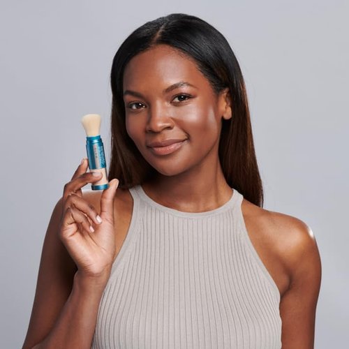 Colorescience Brush-On Sunscreen Mineral Powder - Ideal for Sensitive Skin | SPF 50 Protection