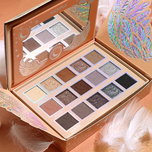 Endless Moonlight Eyeshadow Palette - 15 Highly Pigmented Shades - Vegan & Cruelty-Free - Moira Variation