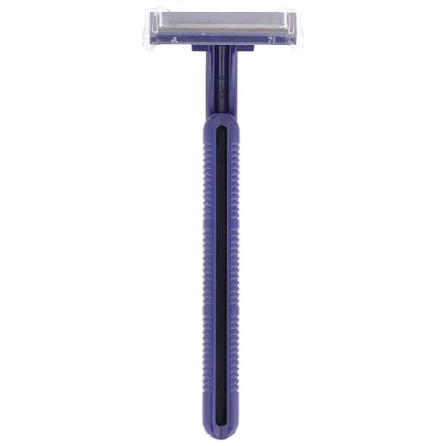 McKesson Disposable Razors [100 Count] – Twin Blade Bulk Shaving Razors for Men & Women, Stainless Steel, Blue, Single-Use for Medical Clinics, Tattoo, Travel, Camping & Salon Care
