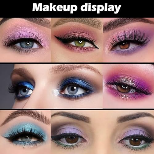 Purple Eyeshadow Palette Matte Glitter Goth Eye Makeup - 16 Shades - K'APEINE