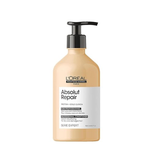 L'Oréal Professionnel Paris Absolut Repair Conditioner - Nourishing Treatment for Dry, Damaged Hair | Restores Shine and Strength