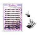 Eyelash Clusters Wispy D Curl Natural Volume Lashes 8-18mm - A-Natural 8-18 MIX