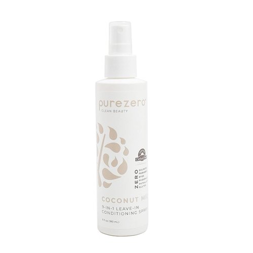 Purezero 9-in-1 Leave-In Conditioner Spray - Multi-Action Hair Treatment for Moisture & Shine | 6 oz