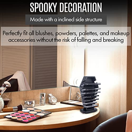 Gothic Coffin Makeup Organizer for Palettes and Accessories - Halloween Decor