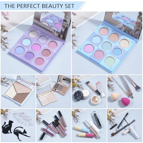 Makeup Kits for Girls Teens & Women with Eyeshadow, Lip Gloss, Brushes – C0912 Variation