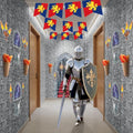 Medieval Castle Party Decorations Set - Knight Birthday Supplies, 26pcs, Variation: Medieval Castle