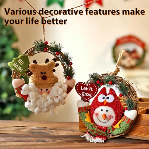 18 Pack 6 Inch Natural Grapevine Wreath Set for DIY Crafts Christmas & Wedding Decor