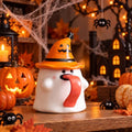 Halloween Ghost Coffee Mug - 14 oz Ceramic Spooky Drinkware for Halloween