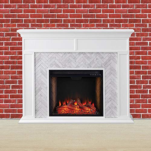 Christmas/Winter Brick Wall Backdrop 2-Pack - 4ft x 30ft Photo & Party Decorations