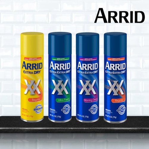 ARRID XX Ultra Clear Anti-Perspirant Deodorant Spray, Ultra Fresh 6 oz (Pack of 4)
