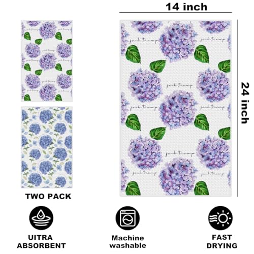Funny Trump Kitchen Towels - Anti Trump Gift Set 2 Pcs, Multi 1357