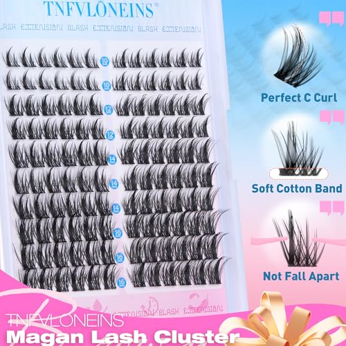 Natural Lash Extension Kit with Wispy Clusters, Bond, Seal & Tweezers