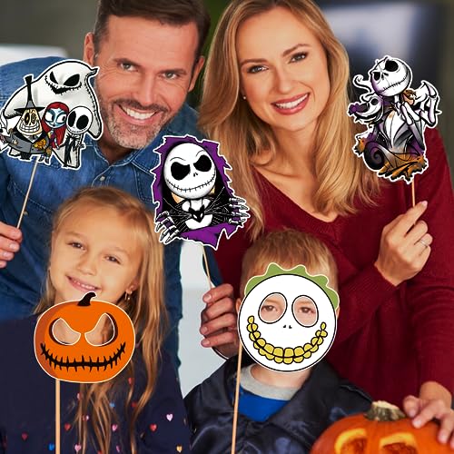 20Pcs Halloween Skeleton Christmas Tree Ornaments Night Before Christmas Decorations
