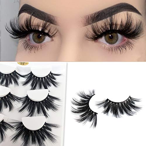 Dramatic 6D Faux Mink Lashes - Long Fluffy Volume Eyelashes - Variation 6D05