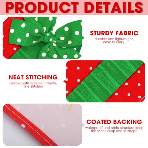 Christmas Cruise Door Decorations Fish Extender Gift Holiday Door Hanger - Red & Green