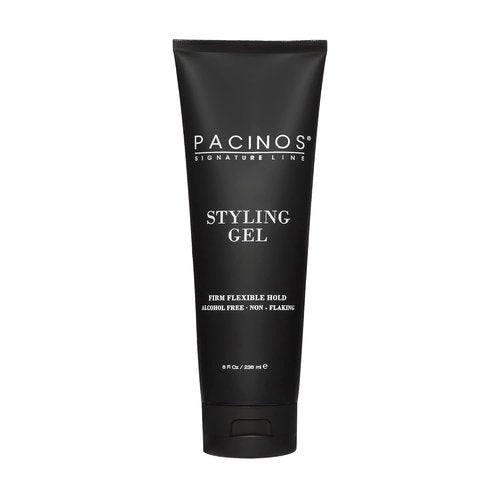 Pacinos Styling Gel - Medium Shine, All-Day Hold, Conditions & Moisturizes Hair, 8 fl. Oz