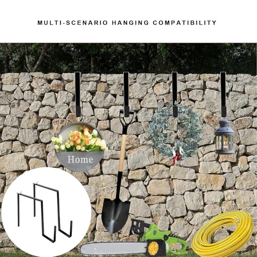 Cemetery Wreath Hangers 2 Pack - Adjustable Grave & Headstone Decorations