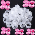 50Pcs Balloon Arch Rings Clips for DIY Balloon Decorations, Party & Wedding Displays