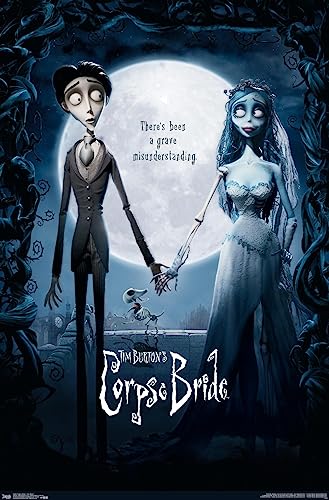 Tim Burton's The Corpse Bride Wall Poster - 22.375 x 34 Inches Unframed Premium Version