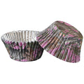 Pink Camo Cupcake Liners - Foil Backed, 36 Pack, High-Definition Camo Design