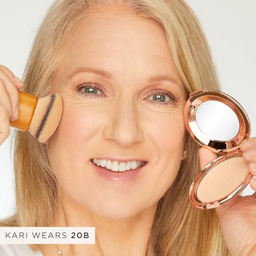 Amazonian Clay Blurring Powder Foundation - Fair Neutral 12N, Long Wear, Matte Finish