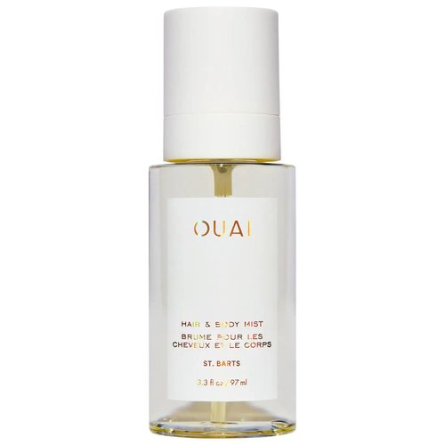 OUAI St. Barts Hair and Body Mist - Tropical-Scented Hair Perfume & Body Spray - 3.3 Fl Oz with Dragonfruit, Orange Blossom, Tuberose & Musk