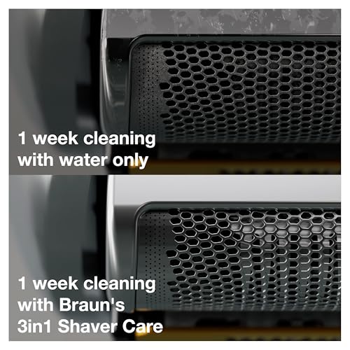 Electric Razor Cleaning Cartridges – Pack of 10 Replacement Solution for Braun Clean & Renew