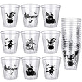 40 Pack Halloween Plastic Shot Cups Whiskey Party Favors 1.69 oz