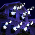 Halloween Inflatable Lighted Giant Striped Desert Worm Set - Sandworm Variation
