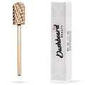 Dashboard Beauty Nail Drill Bit - Large Rounded Barrel Bit with 2 Way Rotate use for Right & Left - 3/32" Shank Compatible with Any Efile Nail Drill - Ensure Safe Experience for Customers (X Coarse)