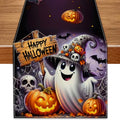 Ghost Pumpkin Table Runner Halloween Decorations for Home - Variation 1