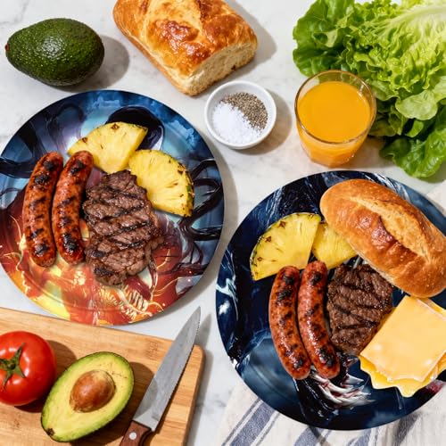 Venom Party Supplies 41 Pack Black - Plates, Napkins, Tablecloth for Birthday