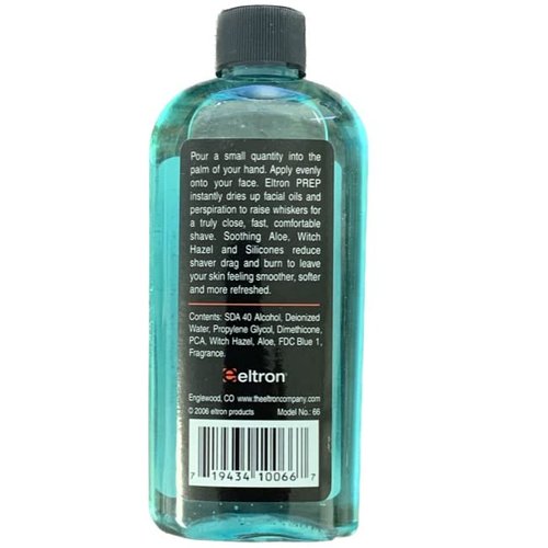 Eltron PREP Pre-Shave Lotion - Nourishing Formula for Smooth Shaving | 4 oz