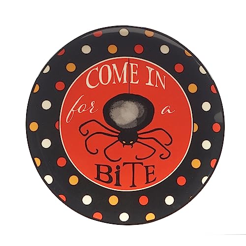 Halloween 8.75 Inch Salad & Dessert Plate Set - Medium, 4 Pack