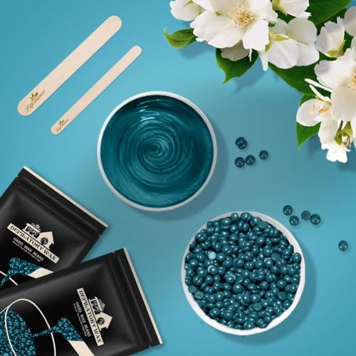 LCD Black Waxing Kit with Digital Wax Warmer & Accessories - Women & Men