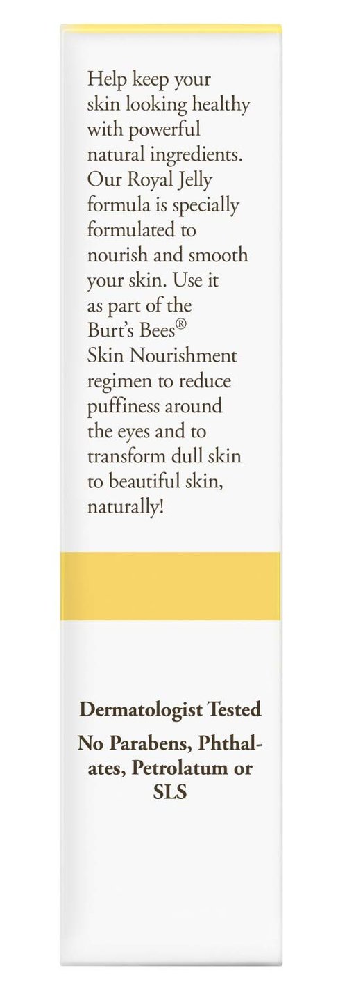 Burt's Bees Eye Cream - Nourishing Formula for Normal to Combination Skin - Fragrance-Free, 0.5 Oz