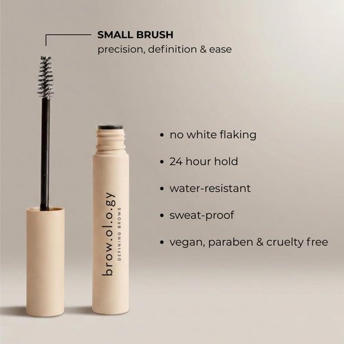 Clear Brow Gel by [Brand Name] - Water-Resistant, Sweat-Proof Eyebrow Setter | No Flake, Invisible Finish for Fuller Brows
