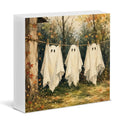 Funny Halloween Ghost Sign Decor - Spooky Wood Block Sign - Variation 20