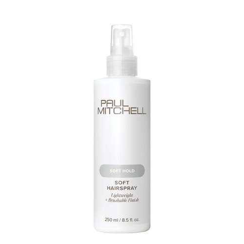 Paul Mitchell Soft Hairspray - Lightweight Soft Hold with Brushable Finish for All Hair Types