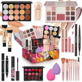 Red Makeup Gift Kit for Women and Teens Full Makeup Set for Girls