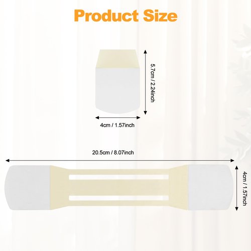 Snifflink Invisible Neck Lift Tape for Women - Instant Neck Tape Lifting Invisible for Turkey Neck & Double Chin - Waterproof Neck Tightening and Lifting Strips for Sagging Skin (Clear, 20 Pcs)