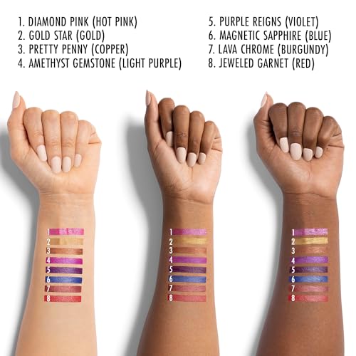 Lipstick with Metallic Finish - Diamond Pink / 1 Fl Oz - Lip Sculptor
