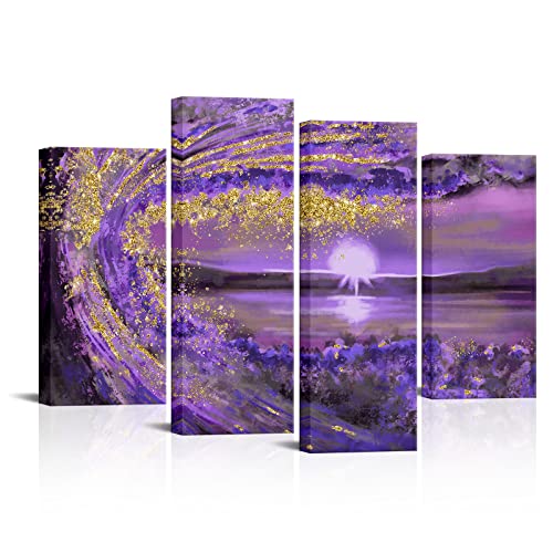 Ocean Wave Canvas Wall Art Set - Seascape Beach Artwork for Home & Office