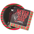 Freddy Krueger Party Plate and Napkin Set - 32 Pack Halloween Horror