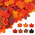 Fall Maple Leaf Garland - 350 Fake Autumn Leaves for Decor & Crafts