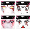 Halloween Face Stickers Set - B-Halloween Face Stickers Variation