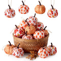 18-Piece Fall Pumpkin Hanging Ornaments for Thanksgiving Home Decor